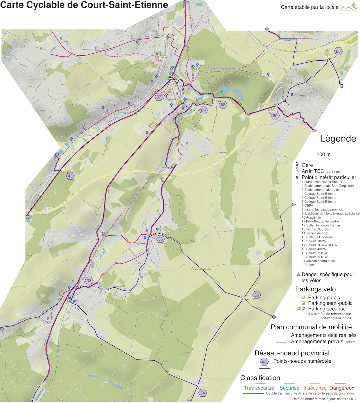Faire du vélo à CSE